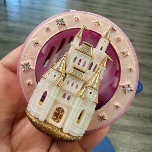 Disney Princess Pink and Gold Car Clip